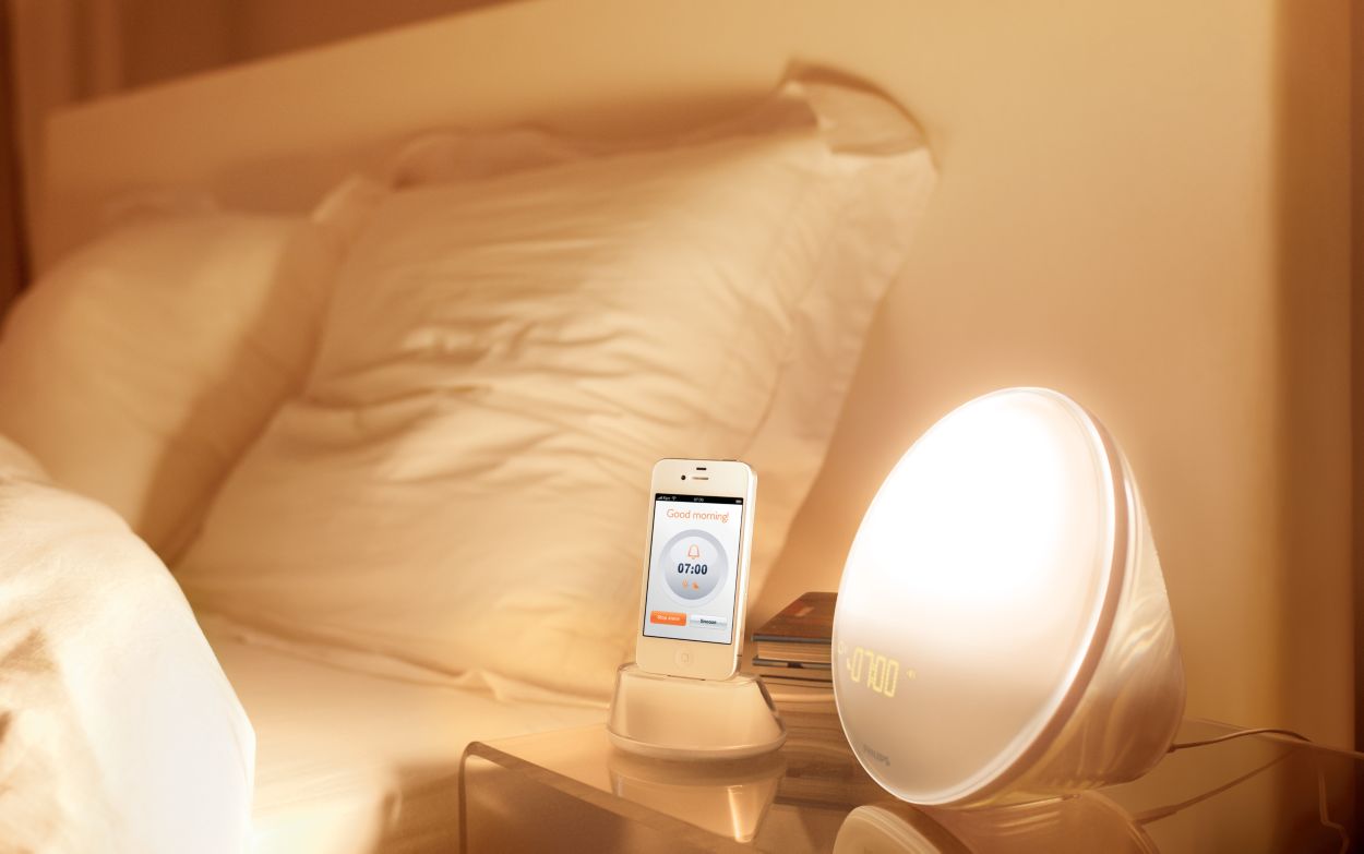 Discontinued | Wake-up Light HF3550/60 | Philips