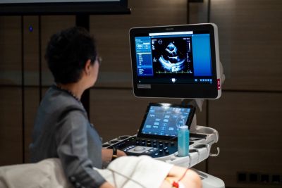 Doctor Conducting Ultrasound