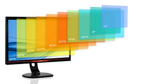 Technologia SmartSize umożliwia granie na ekranach o różnych wielkościach