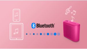 Bezdrátový přenos hudby pomocí funkce Bluetooth