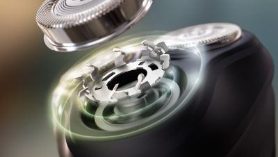 Barbear confortável e limpo com as lâminas ComfortCut