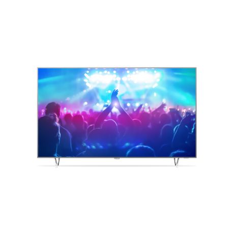 65PUT7601/56 7000 series 4K، شاشة رفيعة، تلفزيون مشغّل بواسطة Android TV™‎