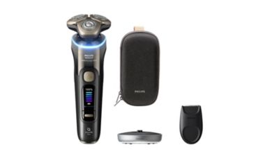 Philips Norelco i9000 Prestige Ultra rotary shaver with travel case and accessories