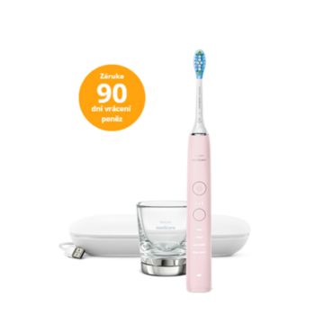 Philips Sonicare 9000 DiamondClean Sonický kartáček s aplikací a nabíjecí skleničkou