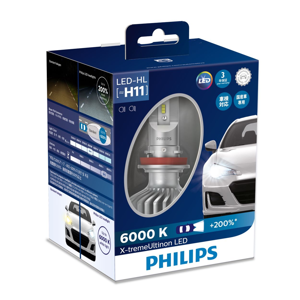 X-tremeUltinon LED ヘッドランプ用 LED バルブ 11362XUX2 | Philips