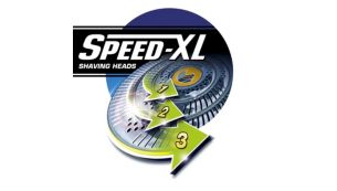 رؤوس حلاقة Speed-XL لحلاقة سريعة وناعمة
