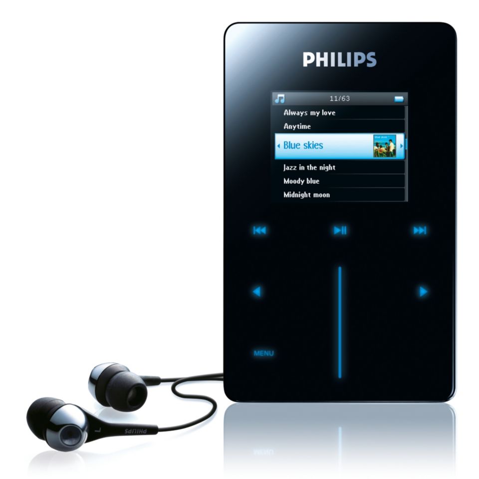 Touch your tunes and photos