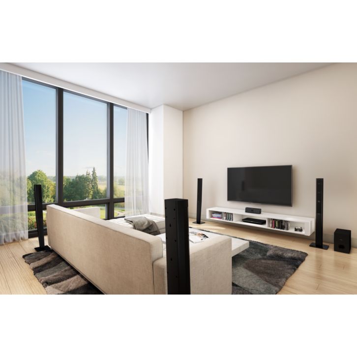 1000 W Powerful cinematic surround sound