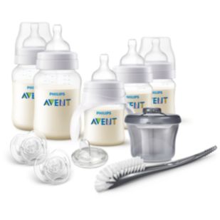 Anti-colic bottle gift set