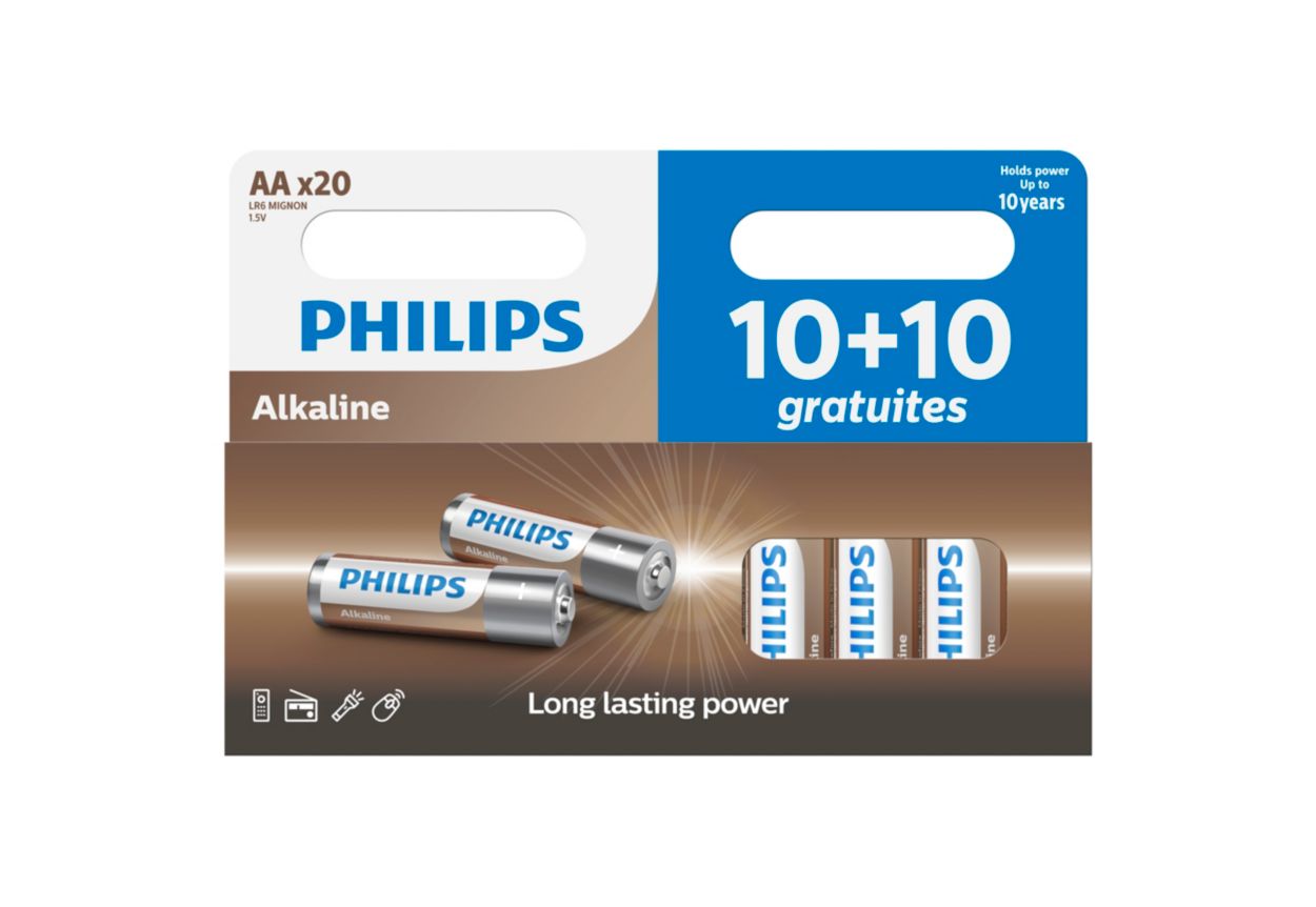 Alkalinetechnologie ideaal voor apparaat met hoog energieverbruik