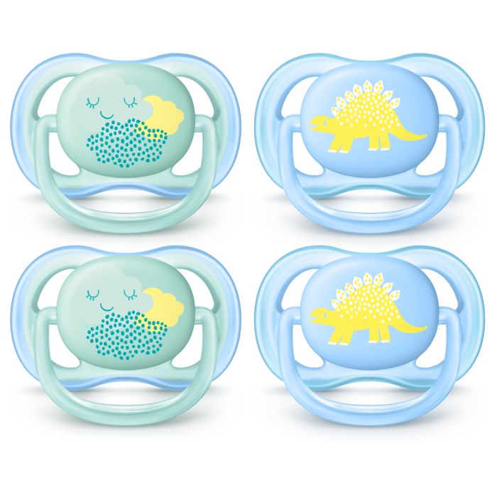 A light, breathable pacifier