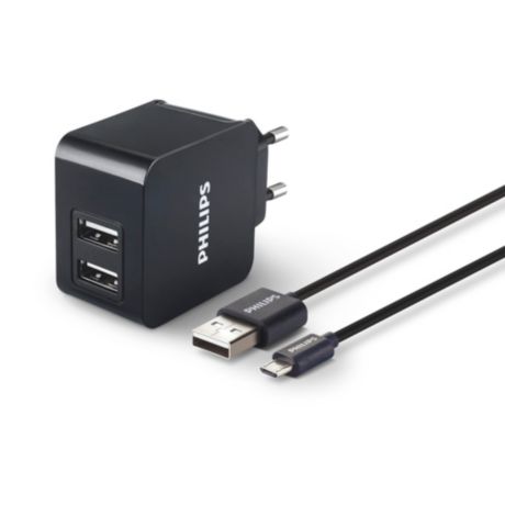 DLP2307U/12  Zásuvková USB nabíjačka