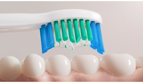 Up to 2x more plaque removal than a manual toothbrush