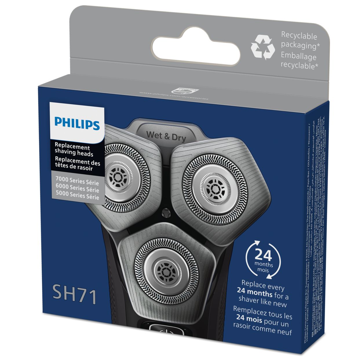 SH71 Replacement shaving heads SH71/53 | Philips