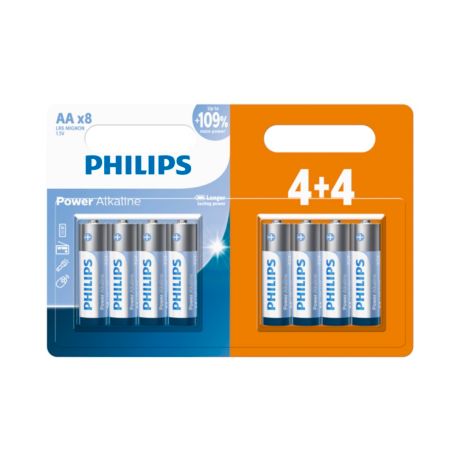 LR6P8BP/40 Power Alkaline Battery