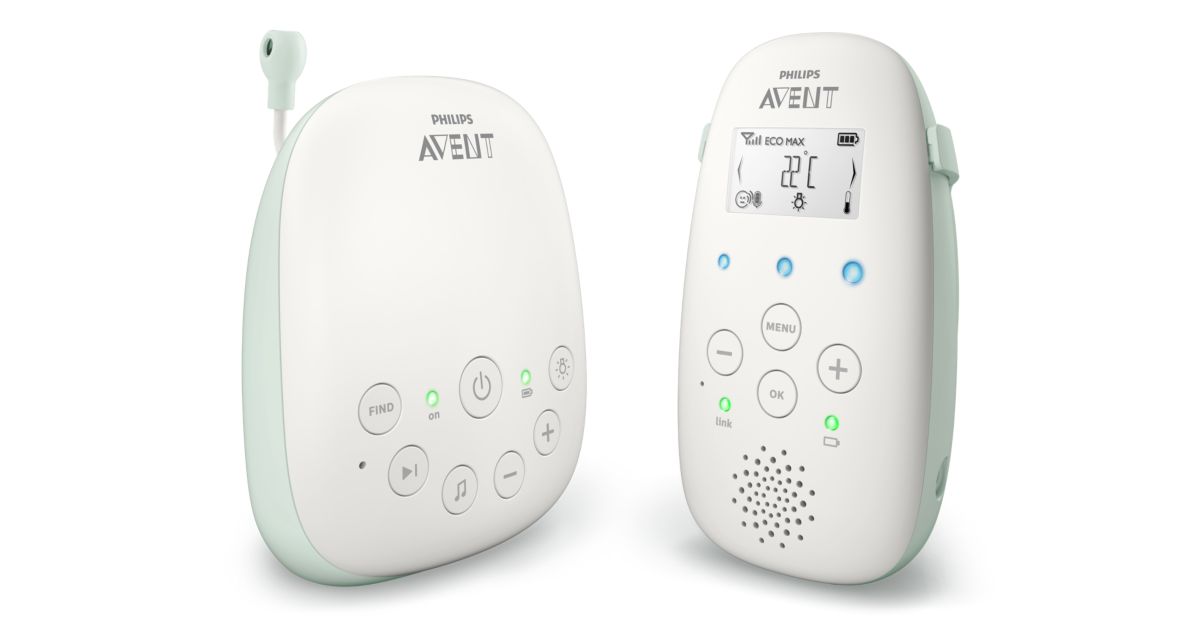 Philips Avent Detská pestúnka DECT SCD711/52 - hlavný produktový obrázok Philips