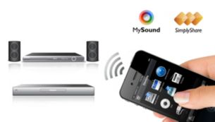 Transformez votre smartphone en télécommande pour les produits audio/vidéo Philips