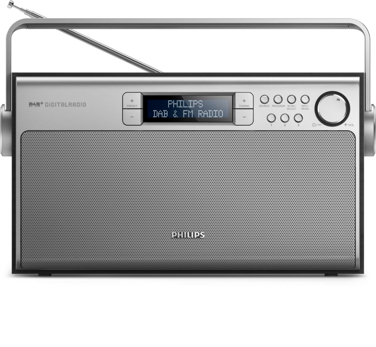 Great sound from DAB+ radio anywhere