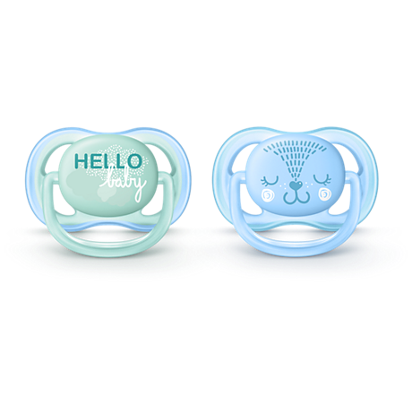 SCF342/20 Philips Avent ultra air pacifier 0-6m, 2 pack