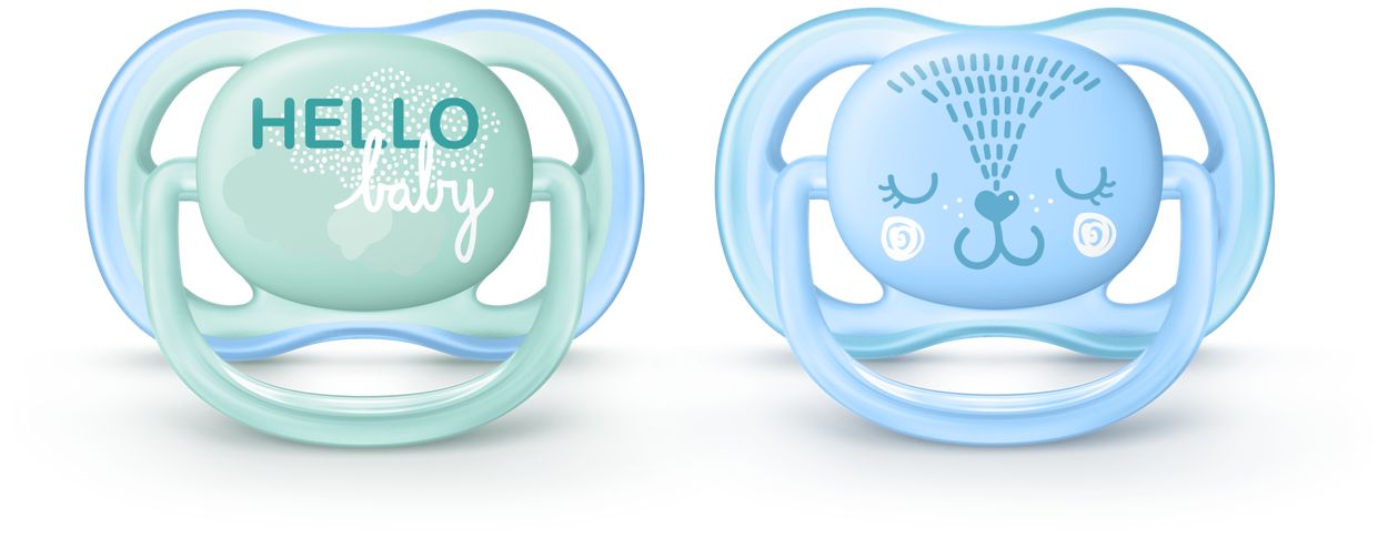 A light, breathable pacifier