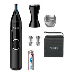 Philips Nose Trimmer Series 5000 Nose, ear, and eyebrow trimmer with 5 accessories