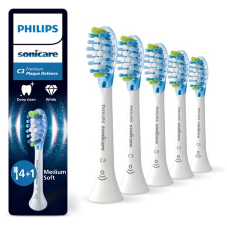 HX9045/87 Philips Sonicare Premium Plaque Defence Zestaw 4+1 - główki szczoteczki