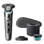 Shaver series 9000 Máquina de barbear elétrica a húmido/seco com SkinIQ