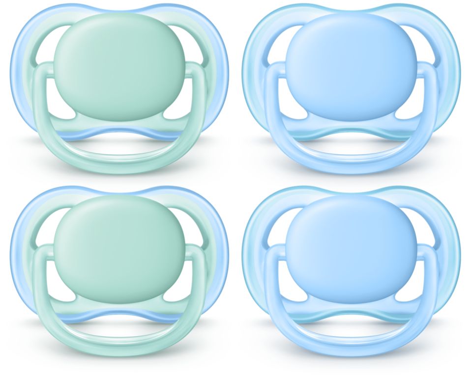 A light, breathable pacifier
