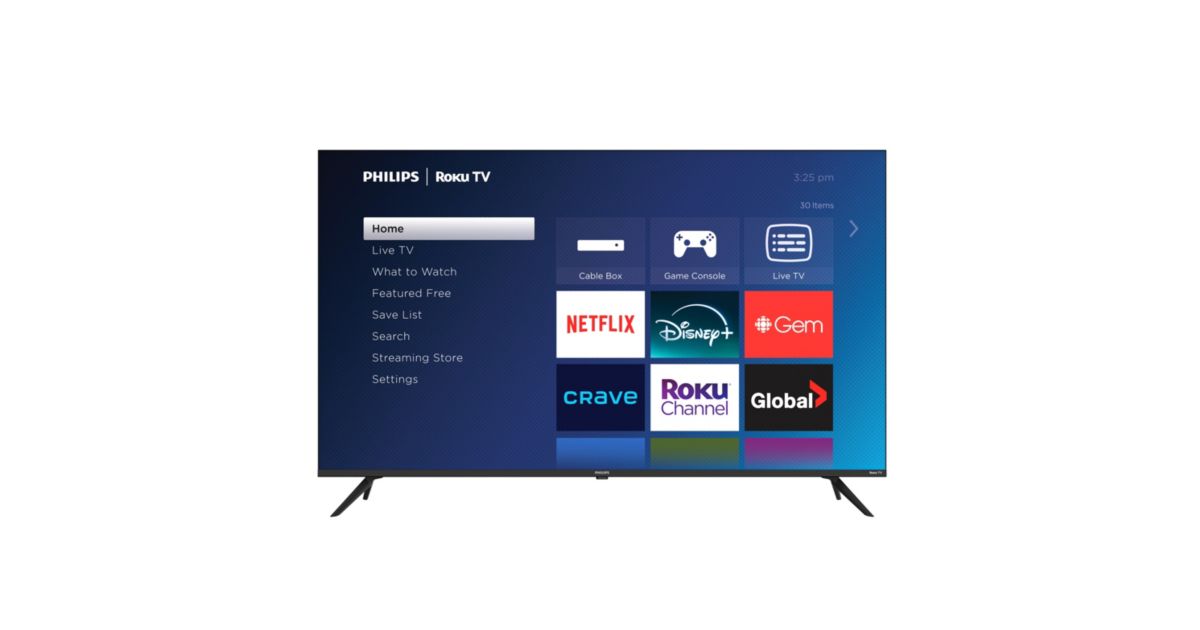 Roku 6600 series LED LCD TV 55PUL6673/F6 | Philips