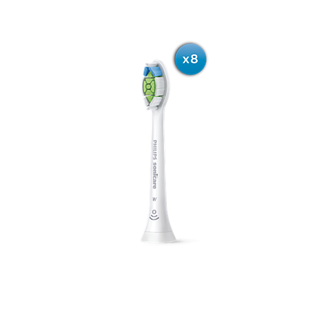 HX6068/12 Philips Sonicare W2 Optimal White 8-pack sonic toothbrush heads