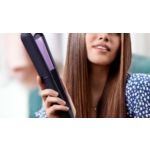 Cabello liso y brillante con cuidado y control