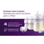 Mantiene el ritmo de succión individual del bebé