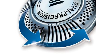 Rezila DualPrecision učinkovito obrijejo dolge dlake in kratke dlačice