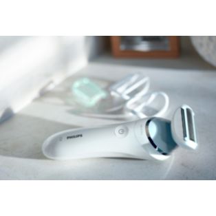 SatinShave Advanced Hurtigt glat hud hver dag, 1 tilbehørsdel medfølger<br>