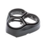 Keeps shaving heads in position