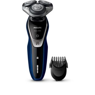 Shaver series 5000 wet &amp; dry electric shaver with beard trimmer