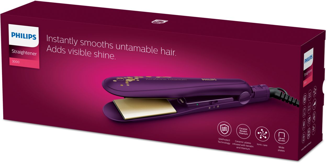 Philips hair 2024 straightener on homeshop18