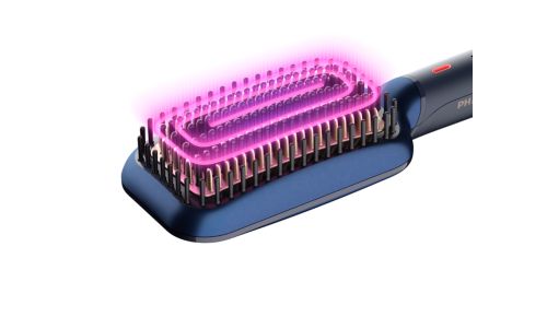 ThermoProtect minimizes heat damage on hair