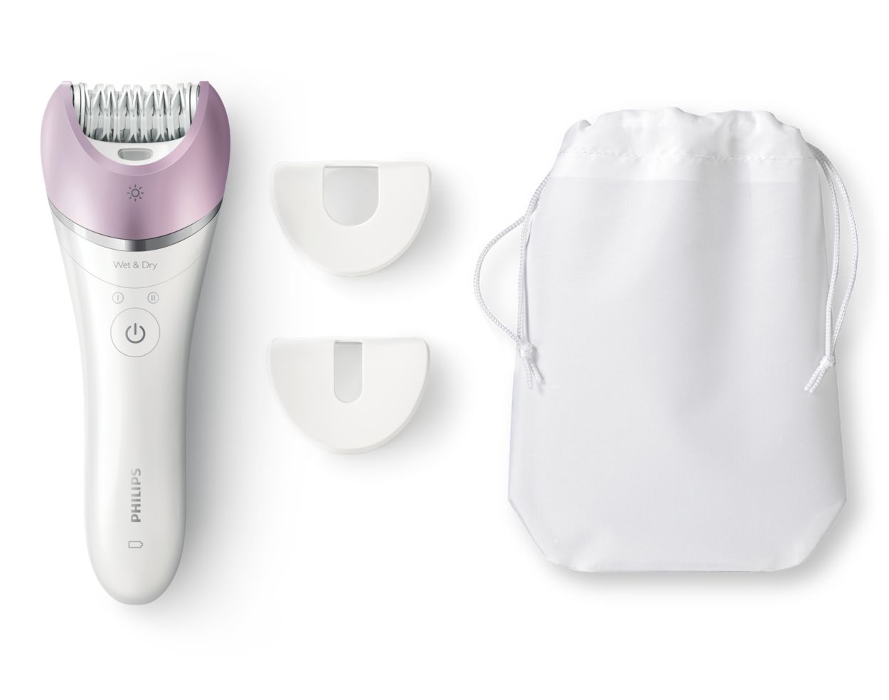  Philips Beauty Epilator Series 8000 for Women, with 3  Accessories, BRE700/04 : Beauty & Personal Care