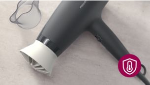 Philips Hair Dryer Color Black Model BHD302/10