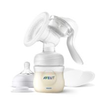 Manual breast pump with Natural Motion Technology