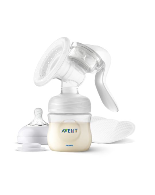 Avent Comfort Natural Manual Breast Pump - Shop online at Breastmates NZ