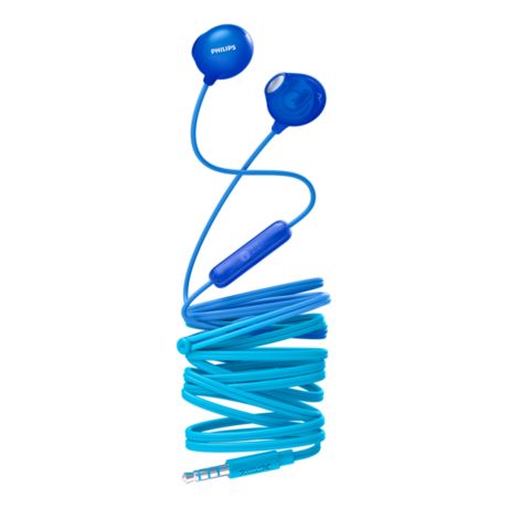 SHE2305BL/00 2000 series Earbud headphones with mic