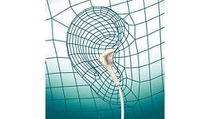 楕円形チューブが人間工学に基づいた快適なフィット感を提供