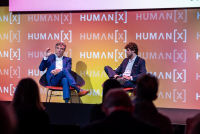 Patrick Mans bij HumanX