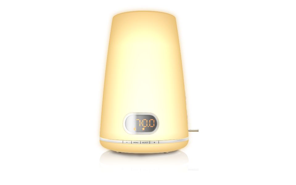 Philips HF3470 Wake-Up Naturally Light Therapy Sunrise Alarm Clock & FM  Radio