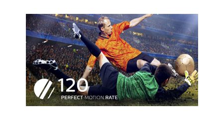 120 Perfect Motion Rate for increased pixel response times
