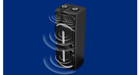 DBB bass boost for extra power. 2x 12" woofers