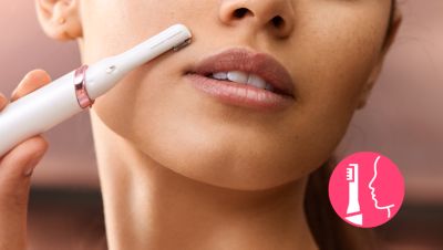 8-mm trimming head for easy removal of hairs on the face