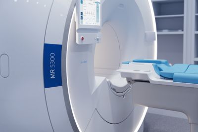 MR 5300 MRI scanner close-up